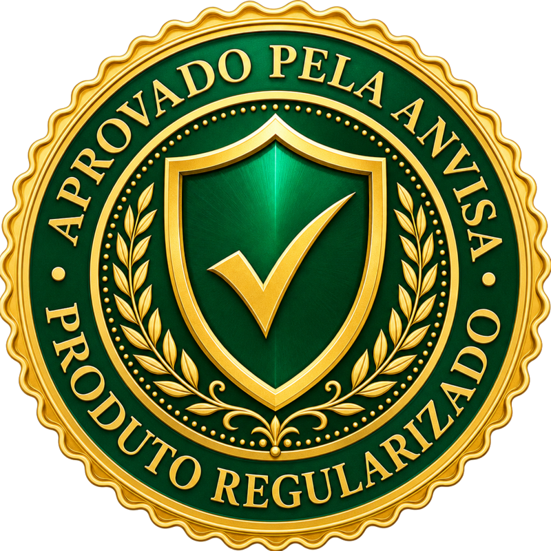 Selo Aprovado pela Anvisa
